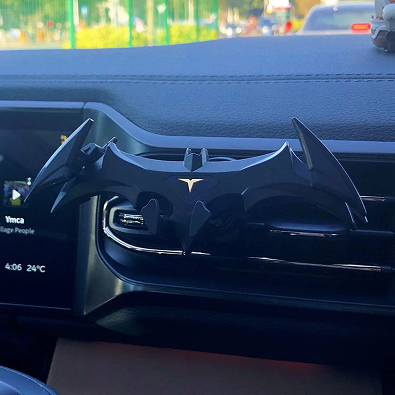 Bat-Shaped Car Phone Holder for 4-6.5 Inch Devices