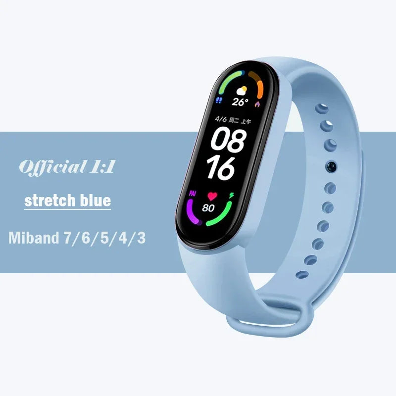 Silicone Strap for Xiaomi Mi Band (3-7 NFC)