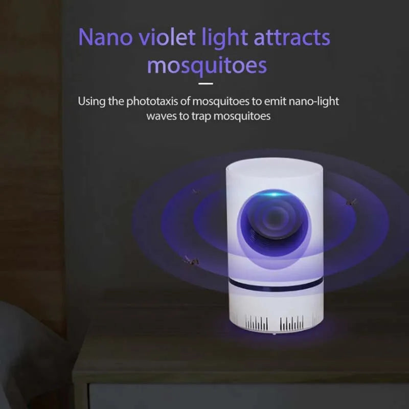 Electric Mosquito Killer Lamp – Mini Indoor Fly & Mosquito Trap