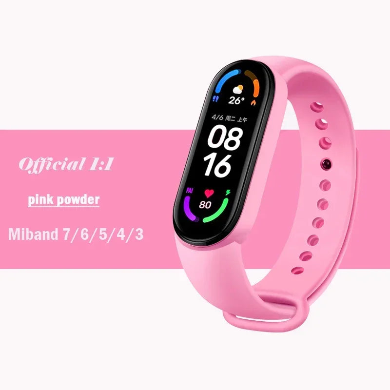 Silicone Strap for Xiaomi Mi Band (3-7 NFC)