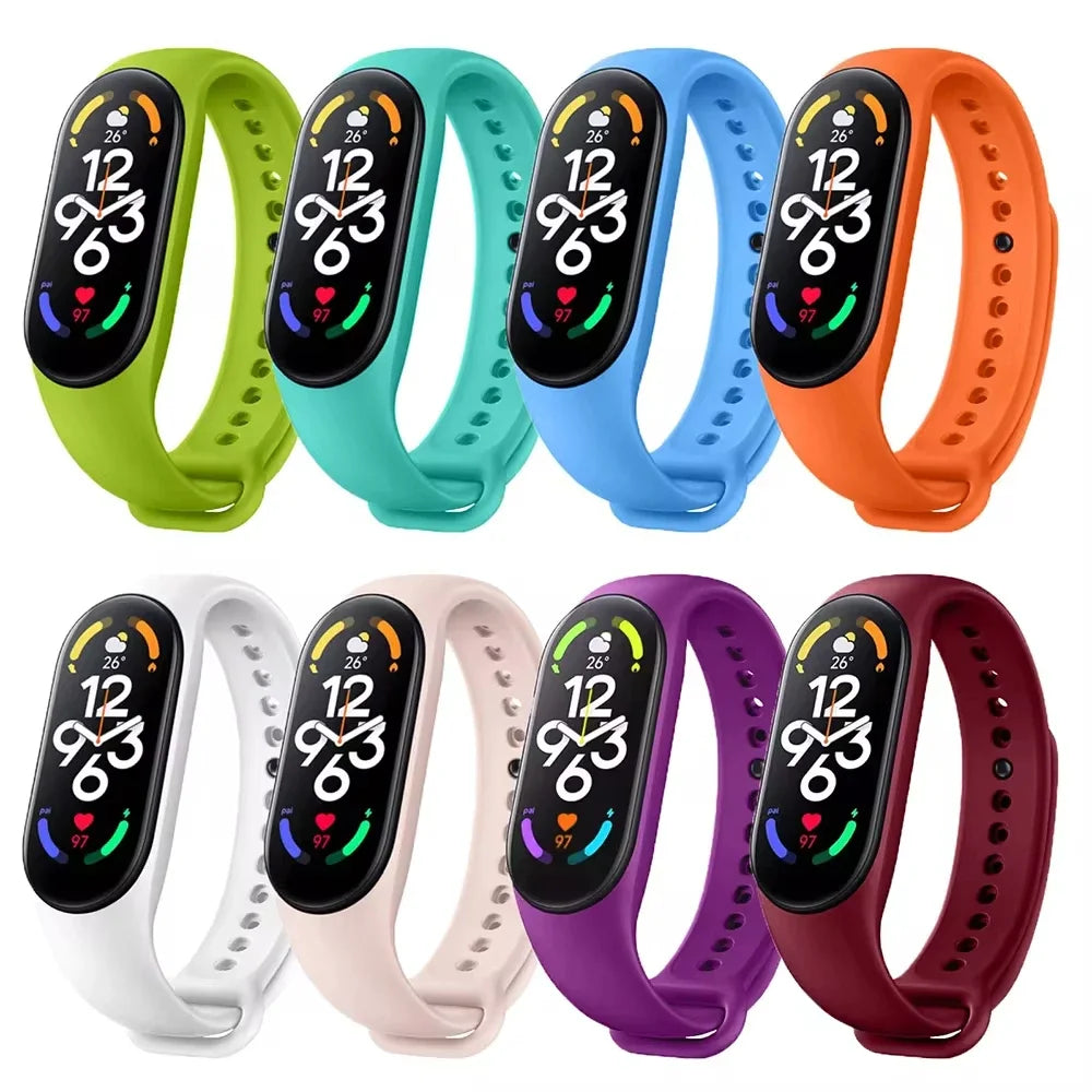 Silicone Strap for Xiaomi Mi Band (3-7 NFC)