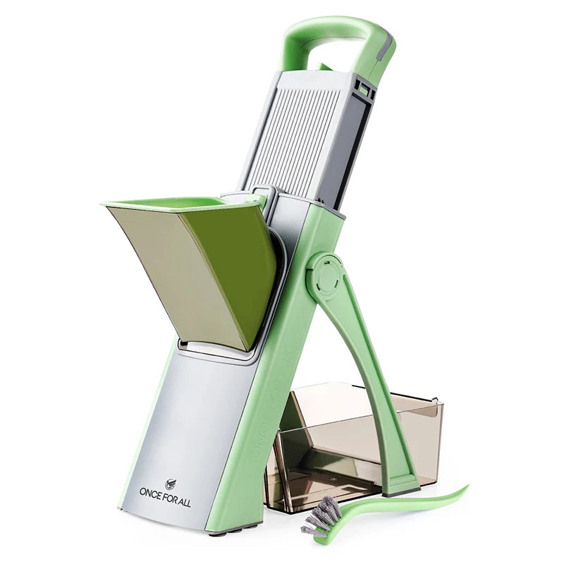 Mandoline Slicer, ONCE FOR ALL. Vegetable Slice, Food Chopper, Cutter, Dicer Fruit, French Fry, Julinner