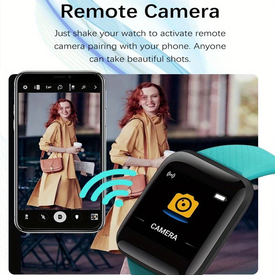 Smartwatch D20 Y68 - Fitness Tracker for All Ages
