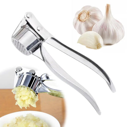 Stainless Steel Multifunction Garlic Press Crusher Kitchen Cooking Ginger Squeezer Masher Handheld Ginger Mincer Tools